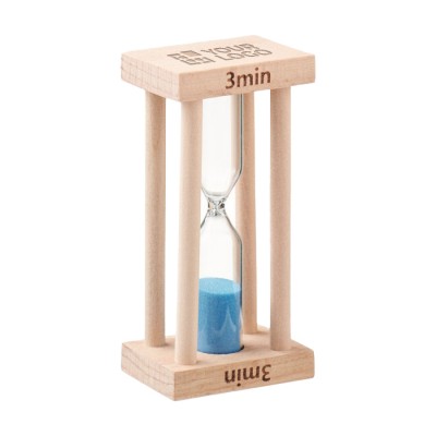 Reloj de arena de madera