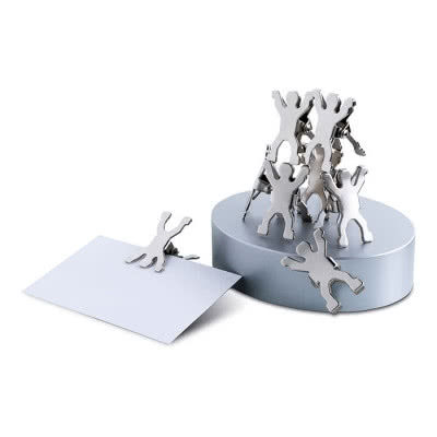 Base magnética con clips 
