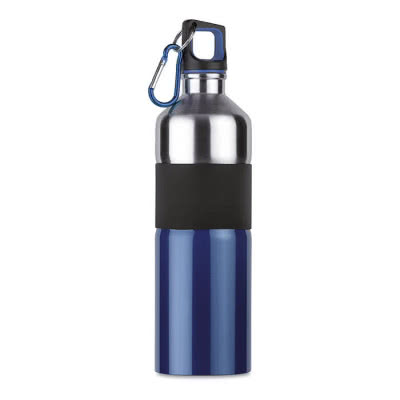 Botella de aluminio para publicidad 750ml color Azul
