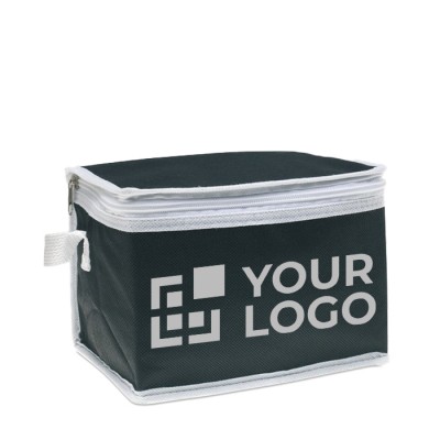 Nevera publicitaria "non woven" para latas color Negro