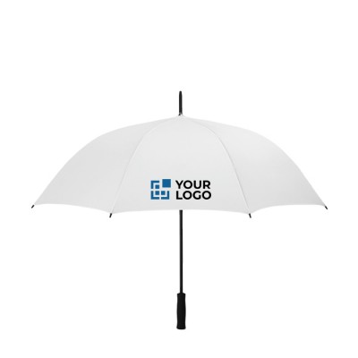 Paraguas personalizado con logo de 27'' color Negro segunda vista