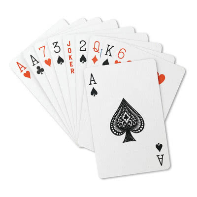 Juego de cartas en caja  