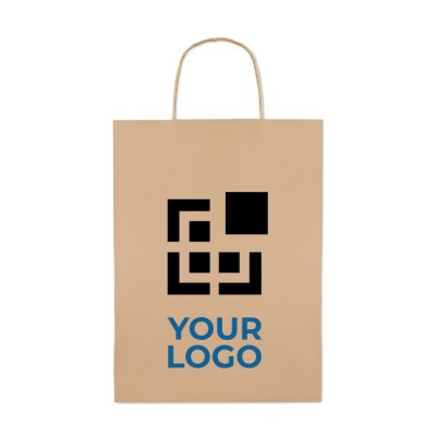 Bolsas de papel logo | Desde 0,16€