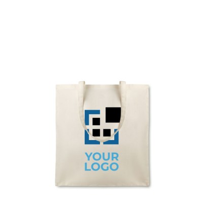 Bolsas de algodón personalizadas para publicidad color Beige