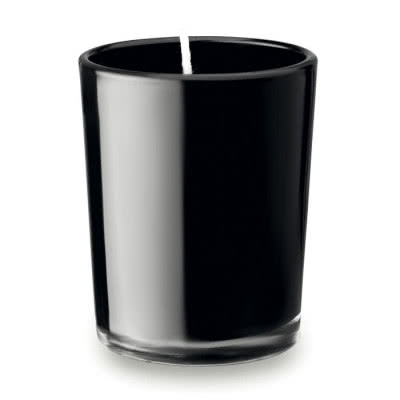 Vela promocional aromática color Negro