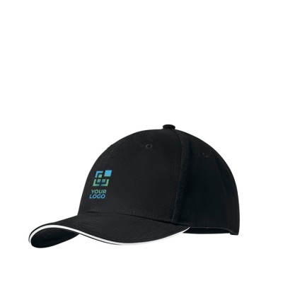 Gorra con logo para empresas vista principal