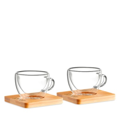 Set de 2 tazas de café para regalar vista principal