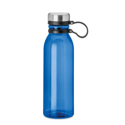Botella RPET personalizada azul