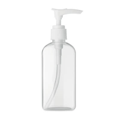 Botella rellenable personaliza para gel 