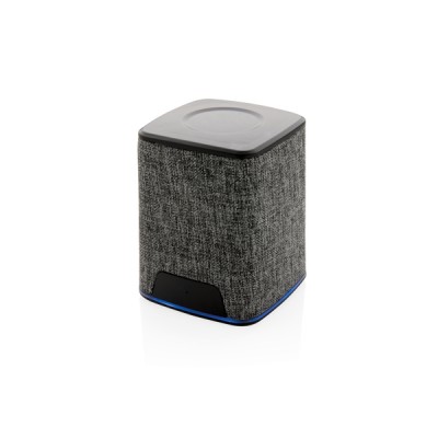 Altavoces para propaganda logo iluminado color gris