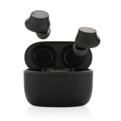 Auriculares de botón con estuche
