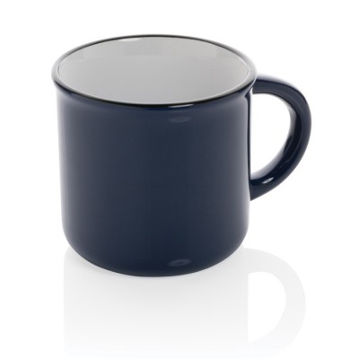 Taza vintage de dos colores