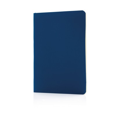 Libretas B6 personalizadas tapa blanda color azul marino