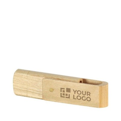 Pendrive de madera con conexión OTG-C