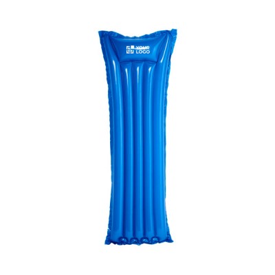 Colchoneta hinchable con logotipo vista principal