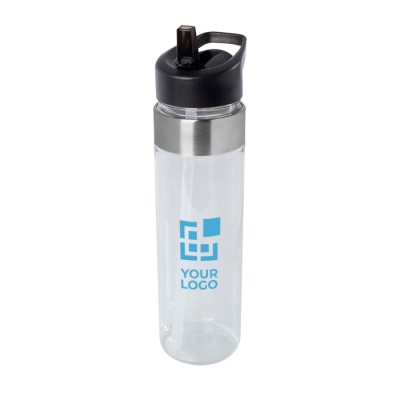 Botella de agua hecha de tritán con boquilla abatible 650ml