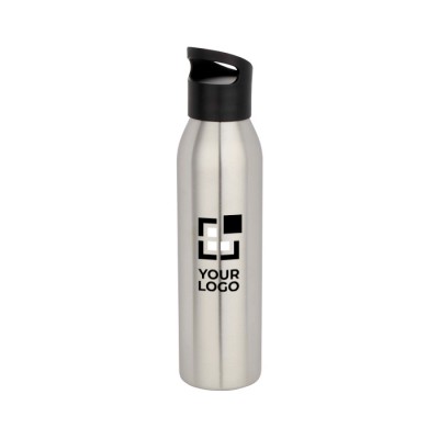 Botella de acero inoxidable reciclado de pared simple 650ml Botella de acero inoxidable reciclado de pared simple 650ml