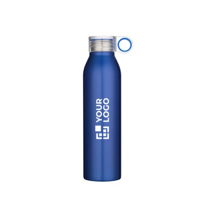 Botella de acero inoxidable reciclado con asa redonda 650ml Botella de acero inoxidable reciclado con asa redonda 650ml