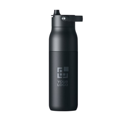 Botella térmica de acero inoxidable con filtro y tapa desmontable 1L LARQ Swig Top