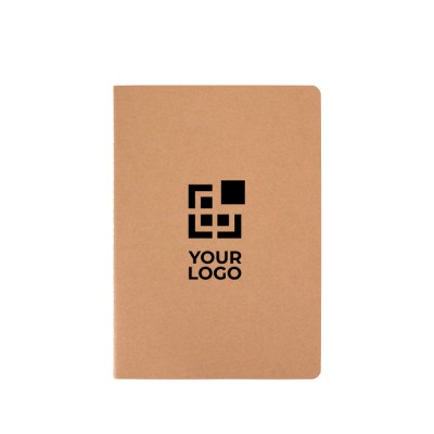 Cuaderno de tipo agenda de papel kraft con lomo cosido A5 Cuaderno de tipo agenda de papel kraft con lomo cosido A5