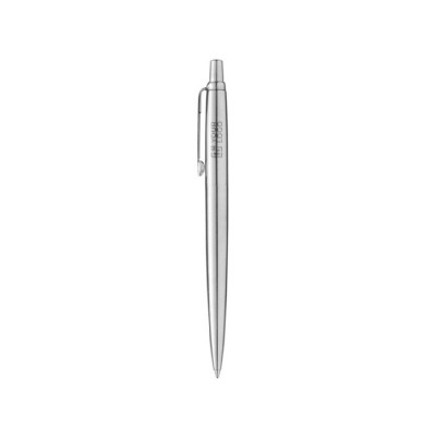 Bolígrafo de acero inoxidable Parker Jotter tinta negra vista principal