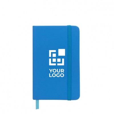 Cuadernos de bolsillo barato en color vivo A6 hojas a rayas Notes vista principal