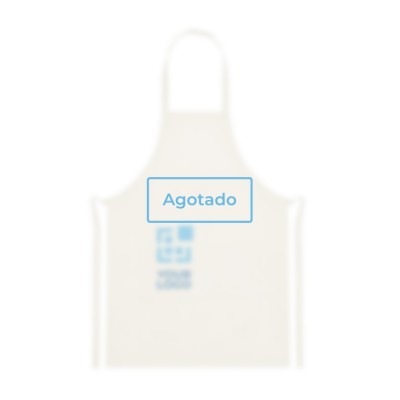 Delantal de algodón de calidad 280 g/m2 vista principal - Agotado