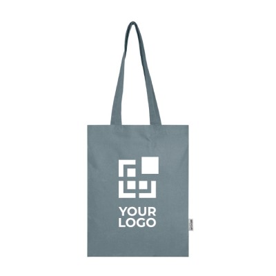 Bolsa de la compra de algodón reciclado y RPET 7L 140 g/m2