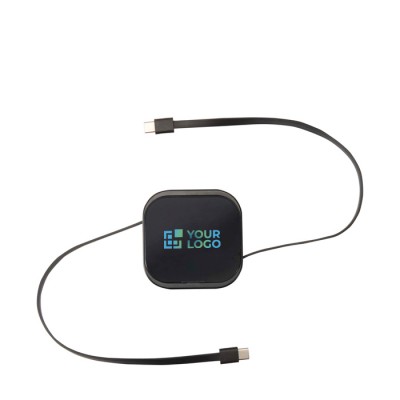 Cable retráctil 5 en 1 de carga rápida y sincronización de datos 100W