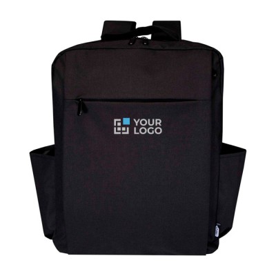 Mochila de poliéster reciclado con compartimento para PC 15"