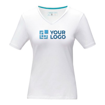 Camisetas de publicidad eco mujer color blanco