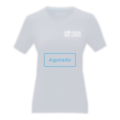 Camiseta mujer algodón orgánico y manga corta vista principal - Agotado