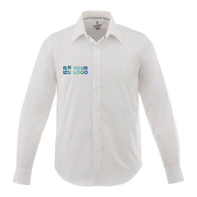 Camisas con logo color blanco