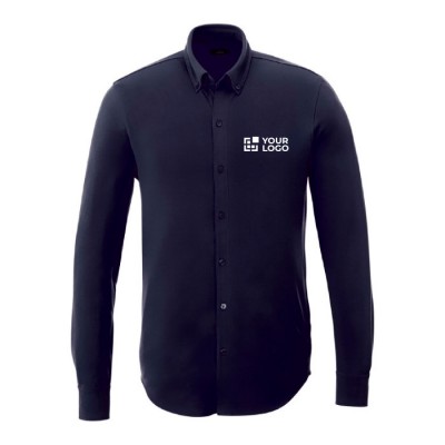 Camisas publicitarias color negro