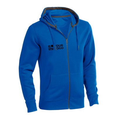 Sudadera con capucha y cremallera 300 g/m2 vista principal