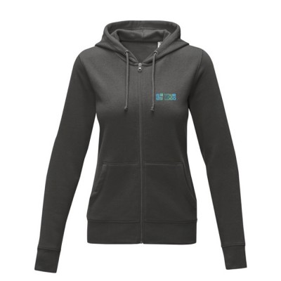 Sudadera de capucha de algodón mujer 240 g/m2 Elevate Essentials