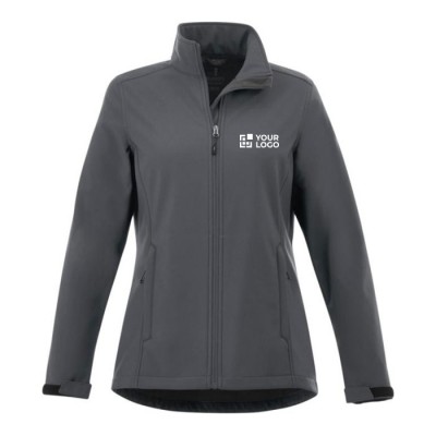 Chaquetas transpirables promocionales color gris oscuro