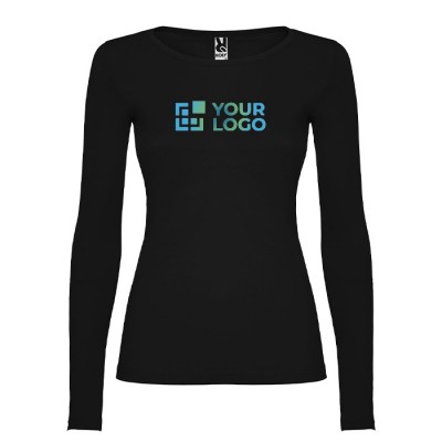 Camiseta para mujer de 100% algodón en punto 160 g/m2 Roly vista principal