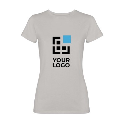 Camiseta de manga corta para mujer entallada 280 g/m2 Roly Fiyi Camiseta de manga corta para mujer entallada 280 g/m2 Roly Fiyi