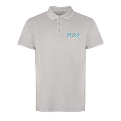 Polo unisex de manga corta con acabado lavado 200 g/m2 Roly Cobain 