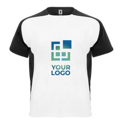 Camiseta de deporte de poliéster unisex en estilo bicolor 140 g/m2 Roly 