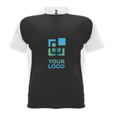 Camiseta deportiva unisex en manga corta de poliéster 140 g/m2 Roly 