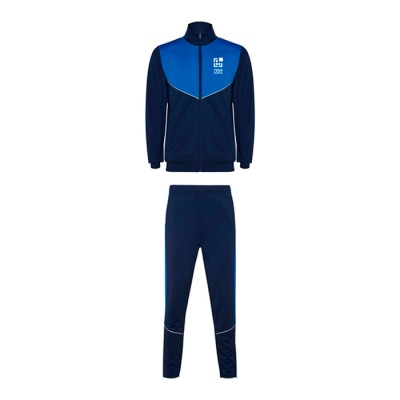 Chándal unisex de poliéster bicolor con colores a juego 225 g/m2 Roly vista principal