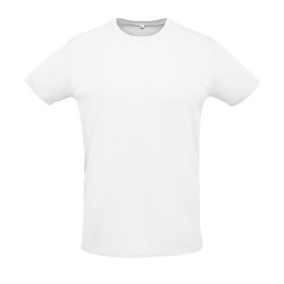 Camisetas técnicas personalizadas 130 g/m2 color blanco