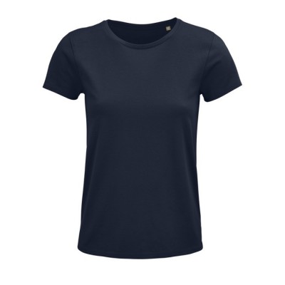 Camisetas manga corta mujer 150 g/m2 color azul marino