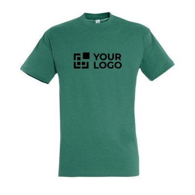 Camisetas promocionales 150 g/m2 color verde esmeralda