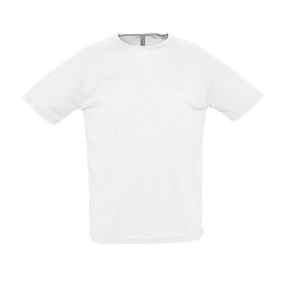 Camisetas transpirables personalizadas color blanco