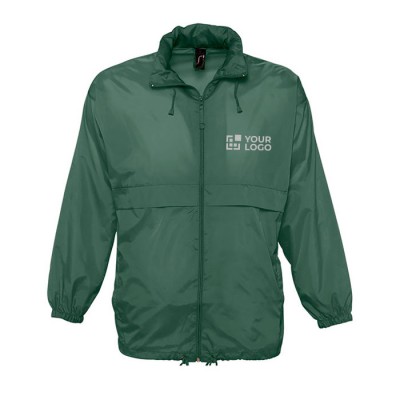 Chaqueta cortavientos personalizada 210 g/m2 vista principal