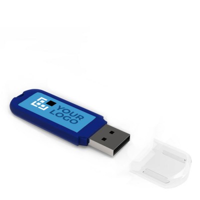 memorias usb con logotipo e impresión digital negro