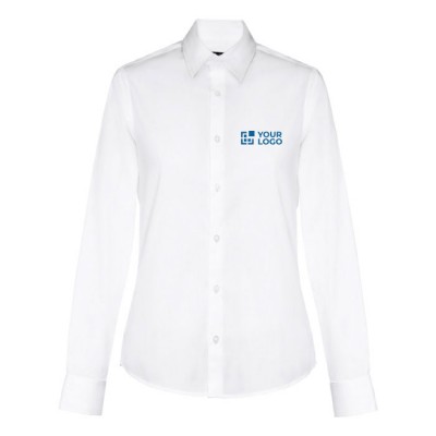 Camisas de propaganda para mujer color blanco